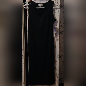 Elegant Black Sleeveless Dress